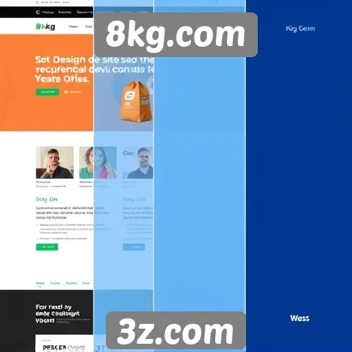 A evolução do design no site 8kg.com