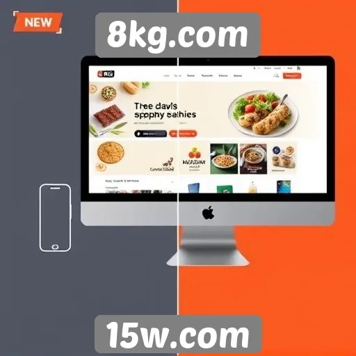 Evolução do design do site 8kg.com ao longo do tempo