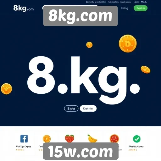 Interface e usabilidade do 8kg.com em foco