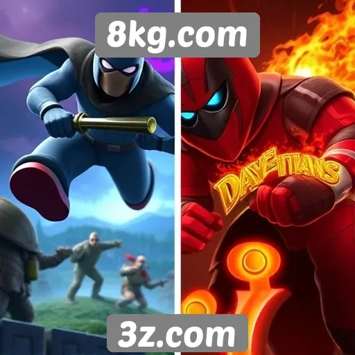 Comparativo entre jogos populares no 8kg.com